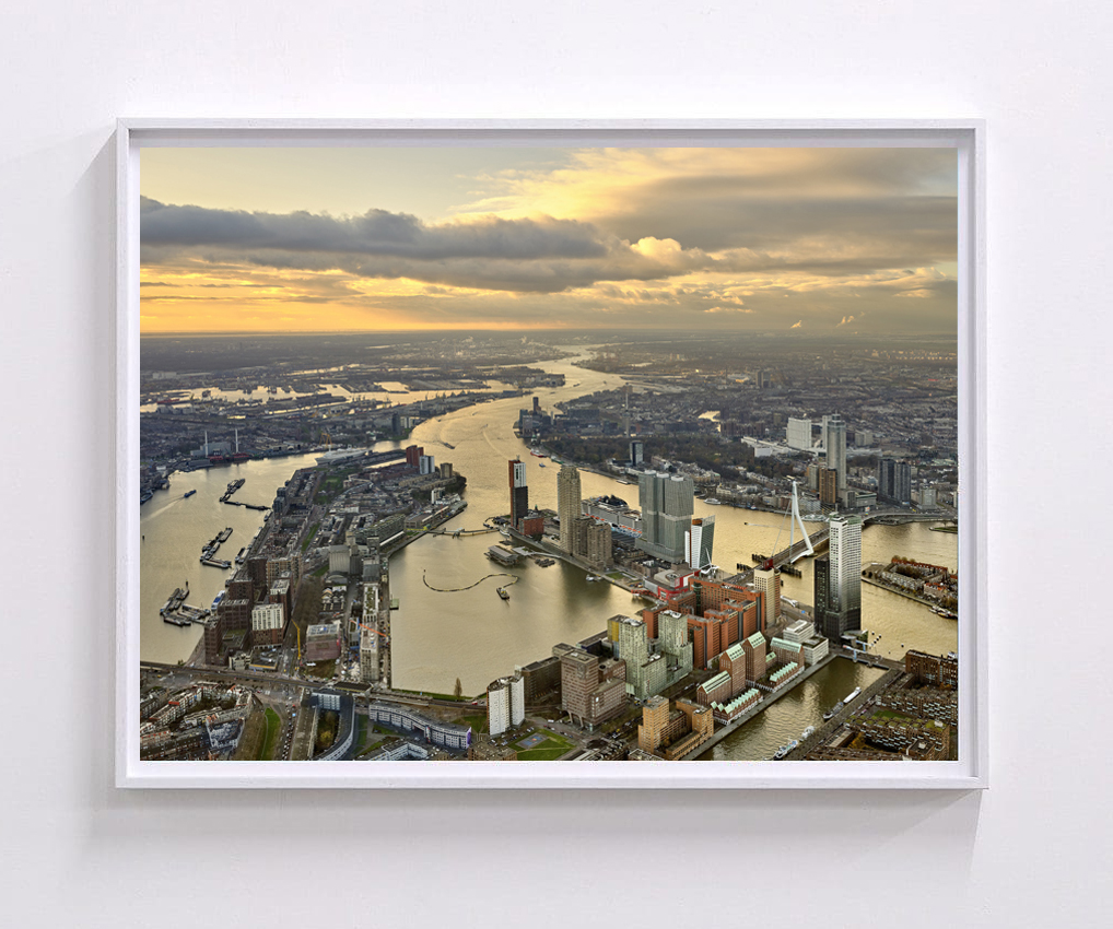 Future City, 2024, Rotterdam (Framed print)